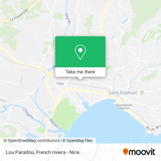 Lou Paradou map