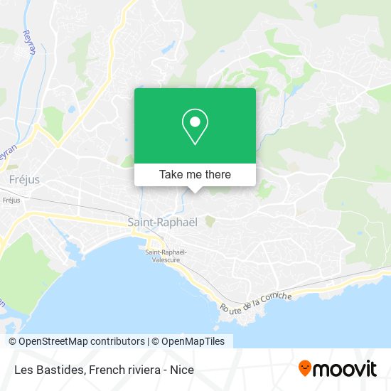 Les Bastides map