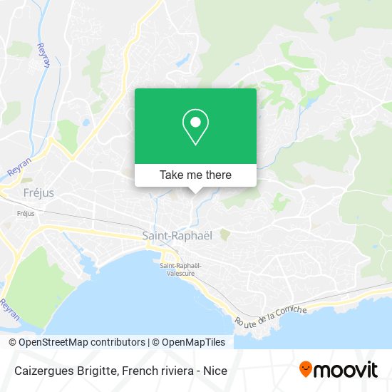 Caizergues Brigitte map