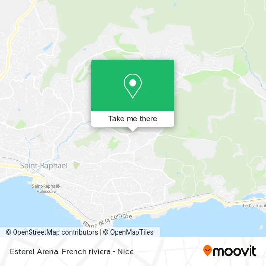 Esterel Arena map