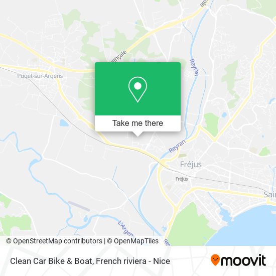 Clean Car Bike & Boat map