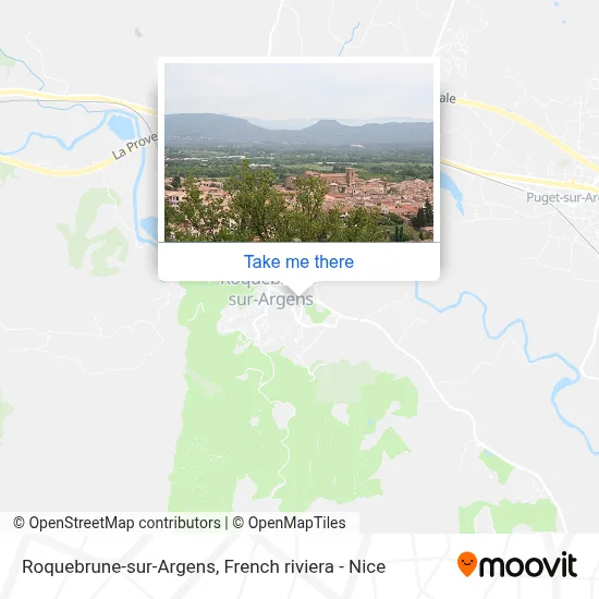 Roquebrune-sur-Argens map