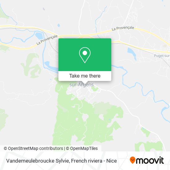 Vandemeulebroucke Sylvie map