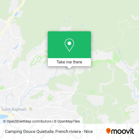 Camping Douce Quietude map