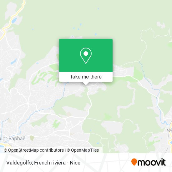 Valdegolfs map