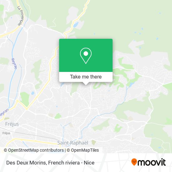 Des Deux Morins map