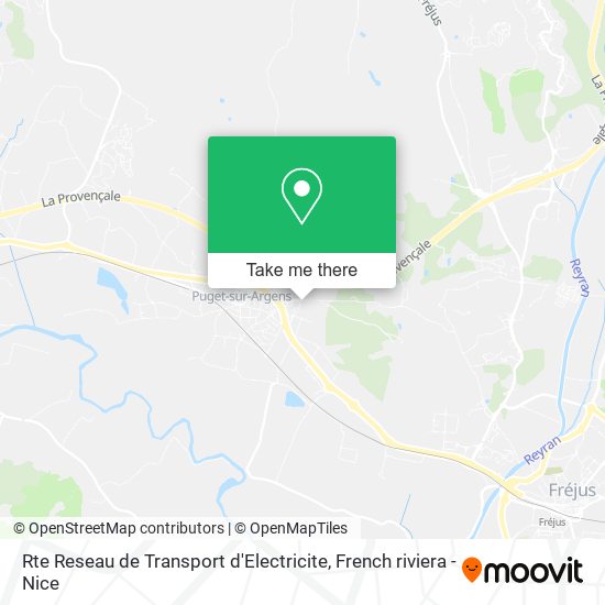 Mapa Rte Reseau de Transport d'Electricite