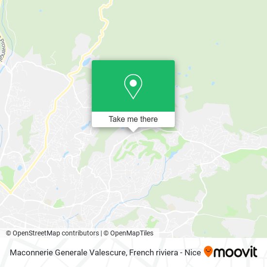 Maconnerie Generale Valescure map