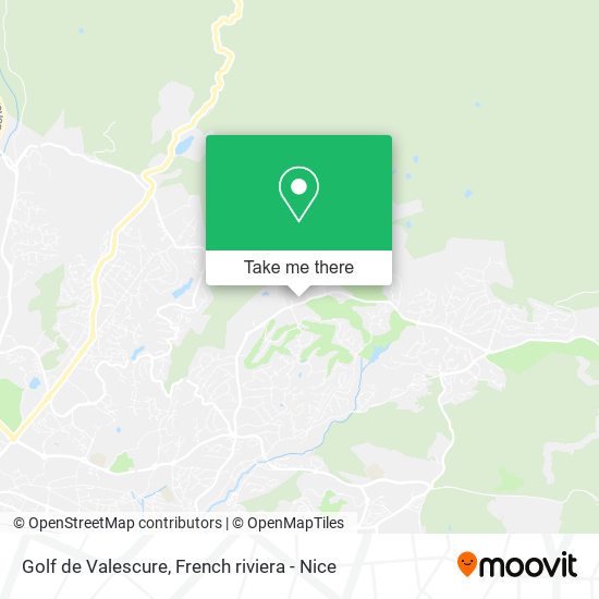 Golf de Valescure map