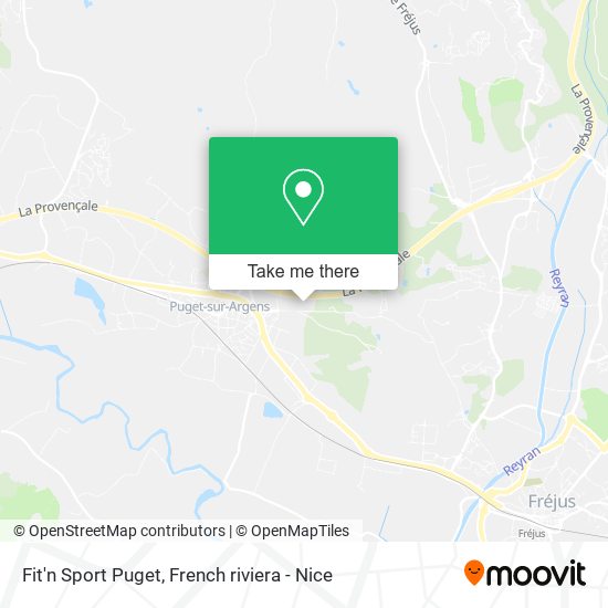 Fit'n Sport Puget map