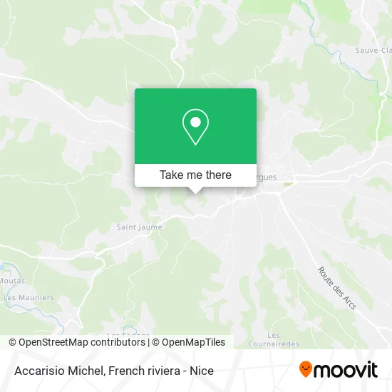 Accarisio Michel map
