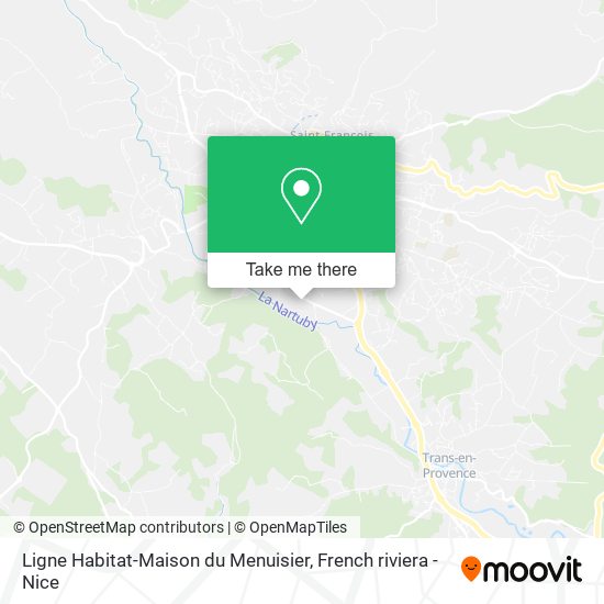 Ligne Habitat-Maison du Menuisier map