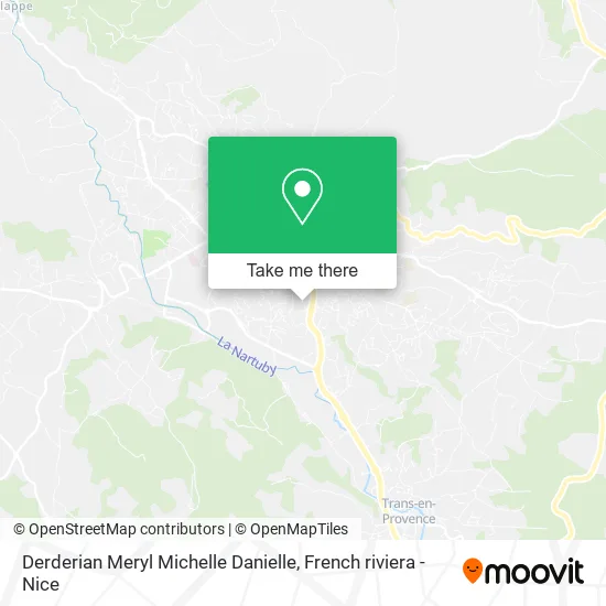 Derderian Meryl Michelle Danielle map