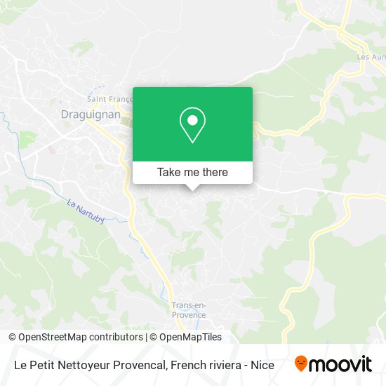 Le Petit Nettoyeur Provencal map