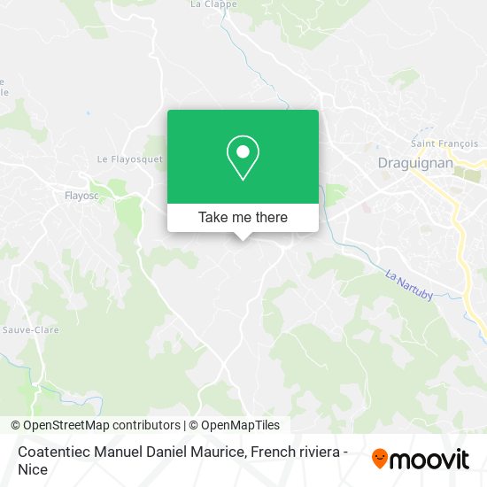 Coatentiec Manuel Daniel Maurice map