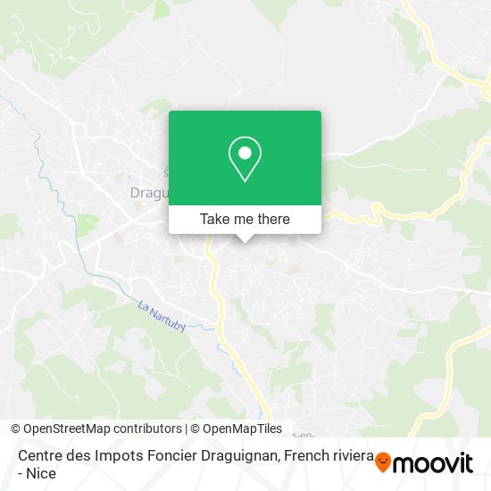 Centre des Impots Foncier Draguignan map