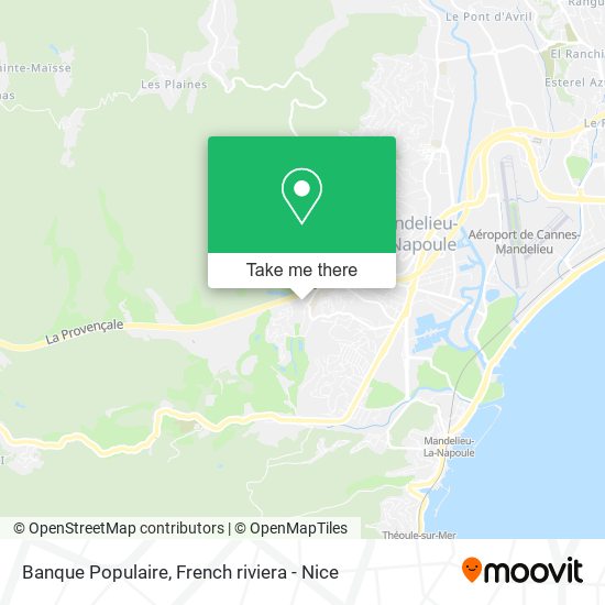 Banque Populaire map