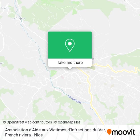 Association d'Aide aux Victimes d'Infractions du Var map