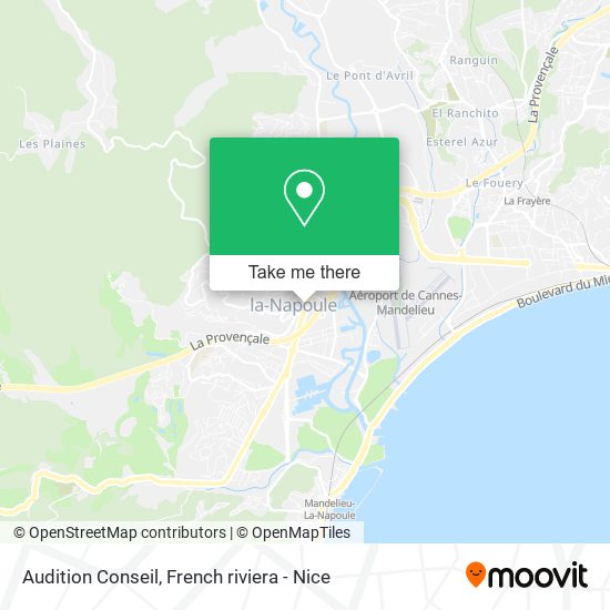 Audition Conseil map