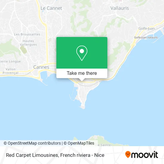 Red Carpet Limousines map