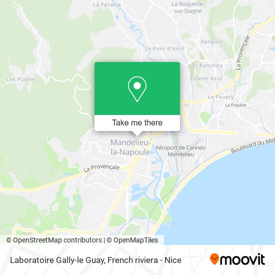 Laboratoire Gally-le Guay map