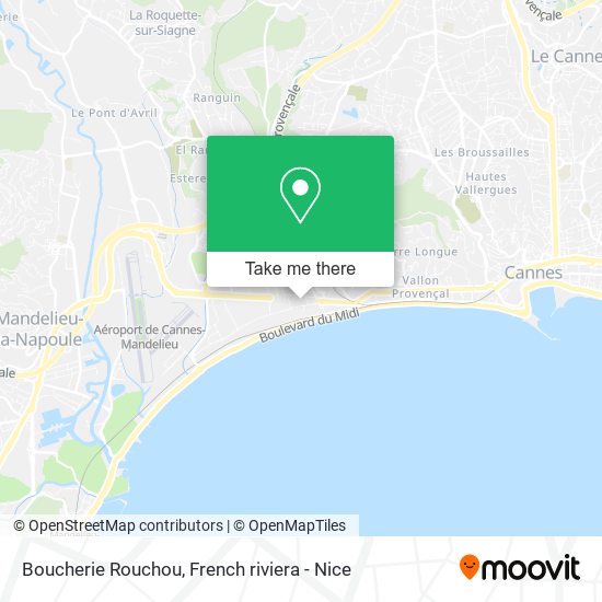 Boucherie Rouchou map