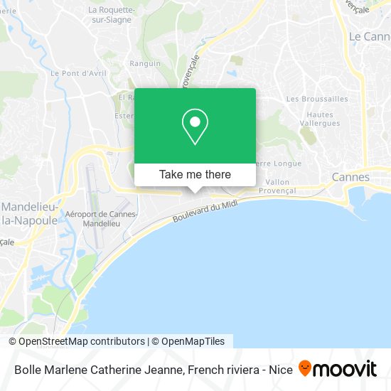 Bolle Marlene Catherine Jeanne map