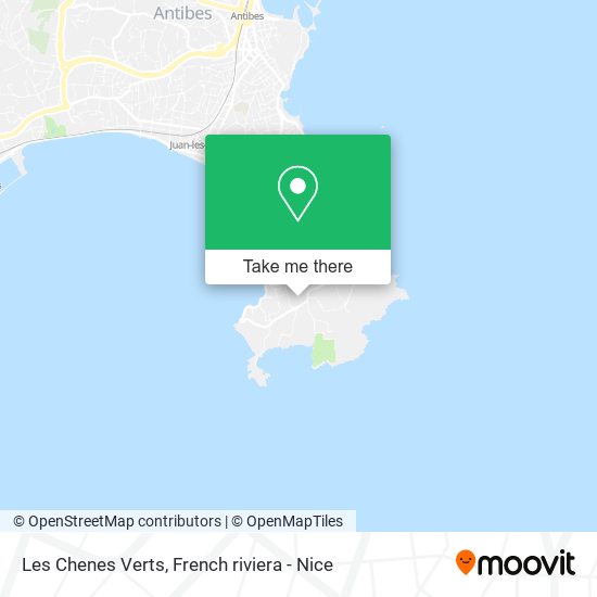 Les Chenes Verts map