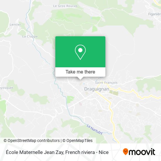 Mapa École Maternelle Jean Zay