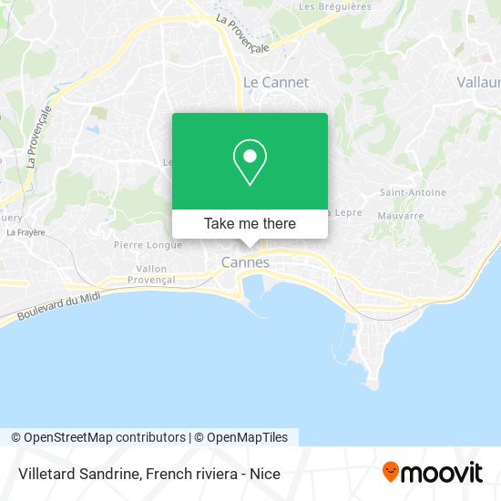 Villetard Sandrine map