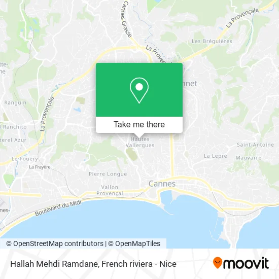 Hallah Mehdi Ramdane map