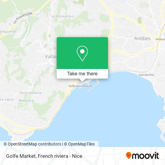 Golfe Market map