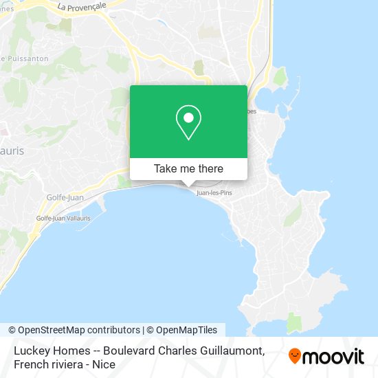 Luckey Homes -- Boulevard Charles Guillaumont map