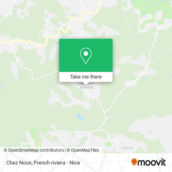 Mapa Chez Nous