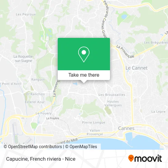Capucine map