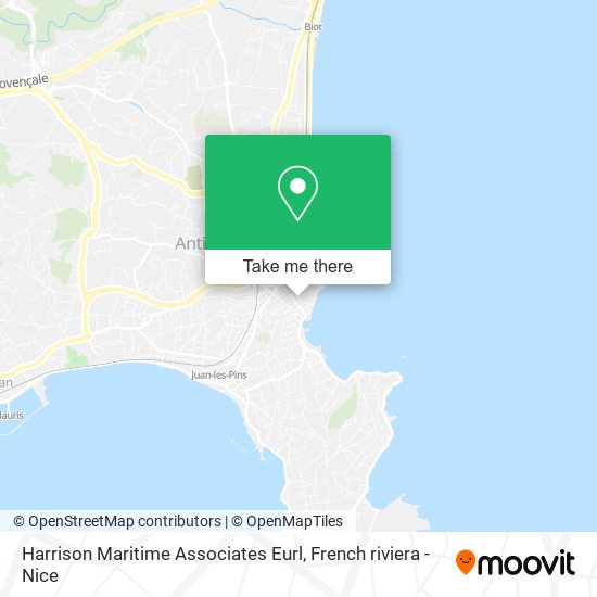 Harrison Maritime Associates Eurl map