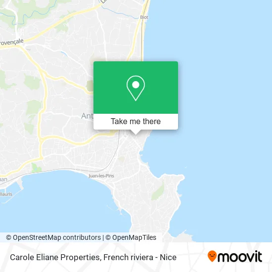 Carole Eliane Properties map