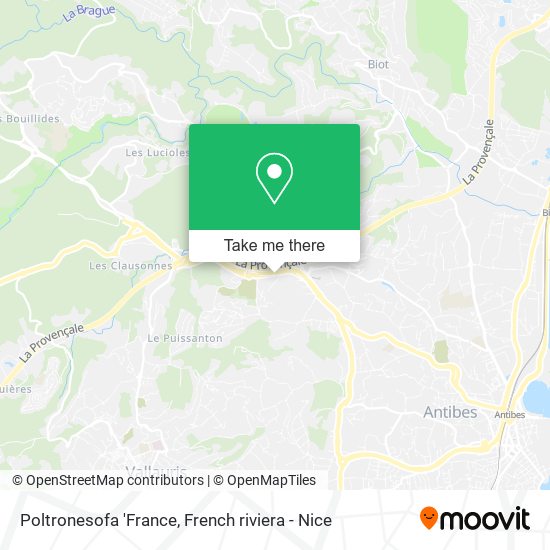 Poltronesofa 'France map