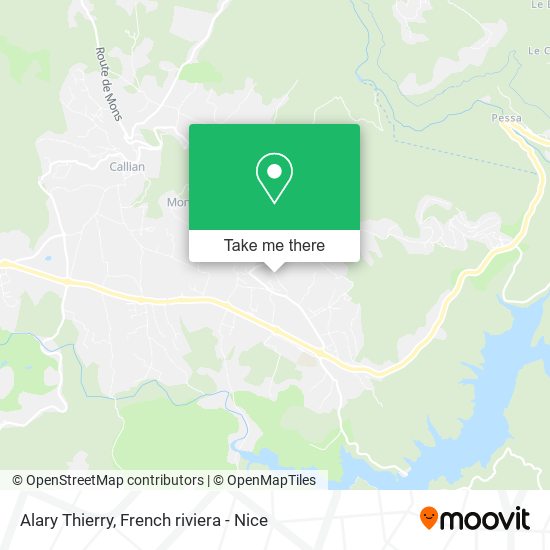 Alary Thierry map