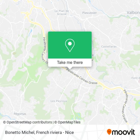 Bonetto Michel map