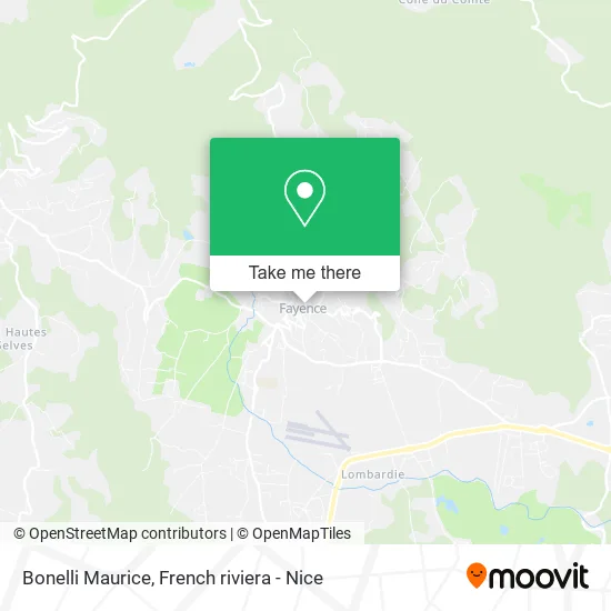 Bonelli Maurice map