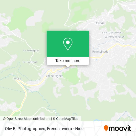 Oliv B. Photographies map