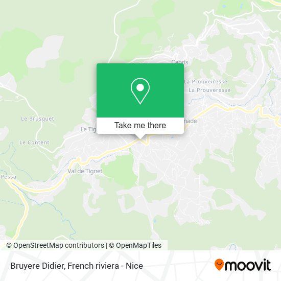 Mapa Bruyere Didier