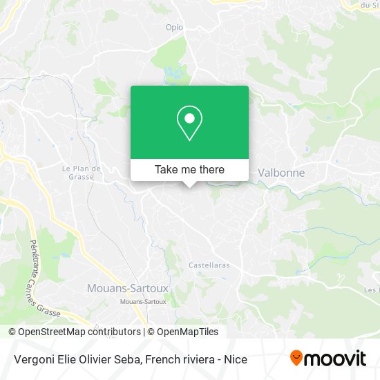 Vergoni Elie Olivier Seba map