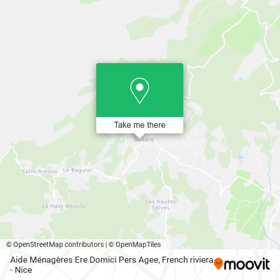 Aide Ménagères Ere Domici Pers Agee map