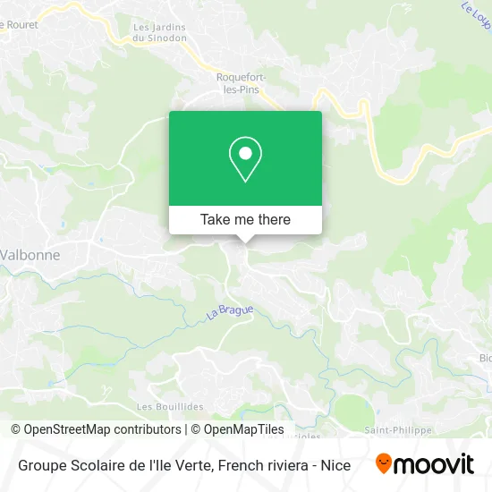 Groupe Scolaire de l'Ile Verte map