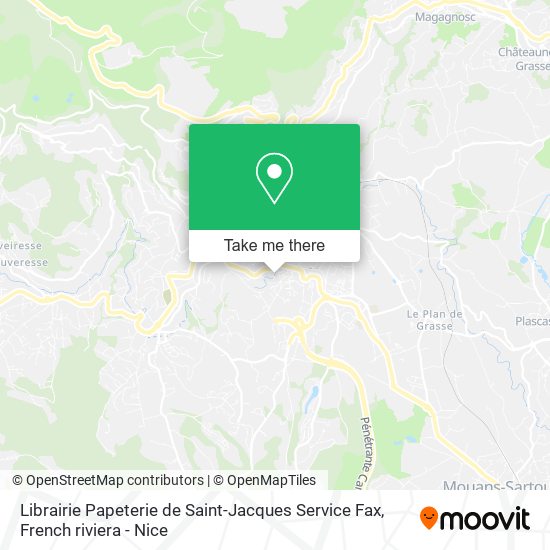 Librairie Papeterie de Saint-Jacques Service Fax map