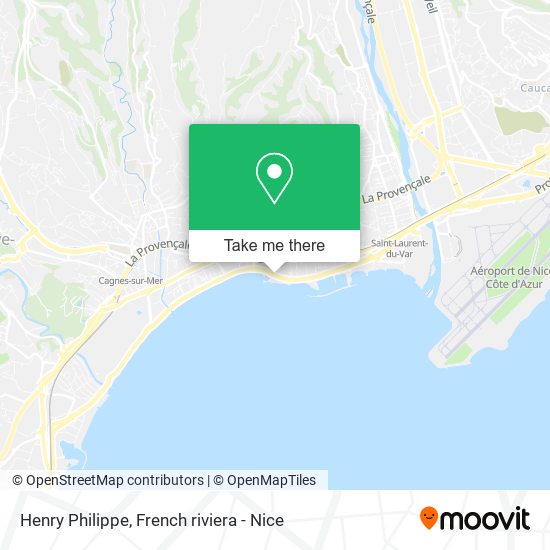 Mapa Henry Philippe