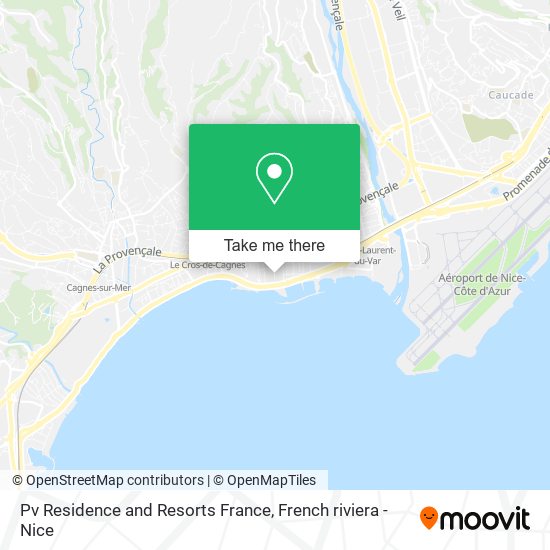 Pv Residence and Resorts France map