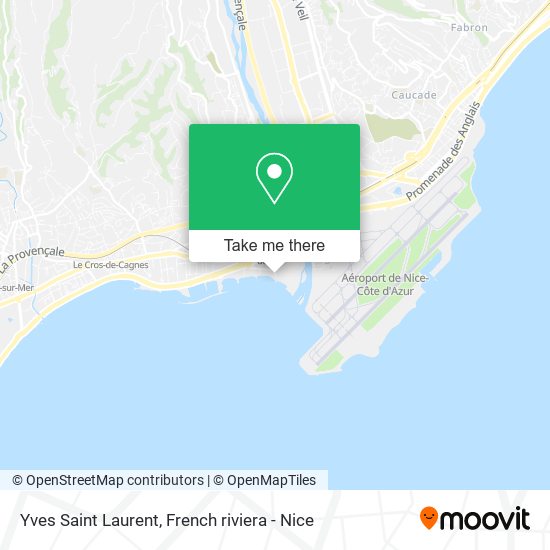 Mapa Yves Saint Laurent